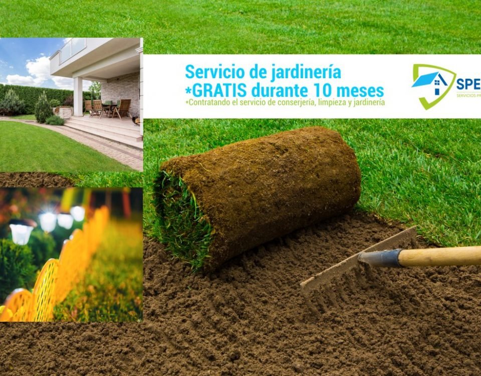 Servicio de Jardinería GRATIS durante 10 meses