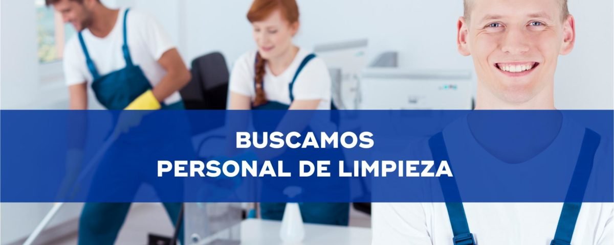 Buscamos personal de limpieza en Madrid